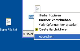 NTFS Link screenshot 1