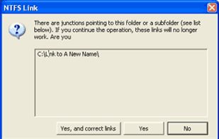 NTFS Link screenshot 2