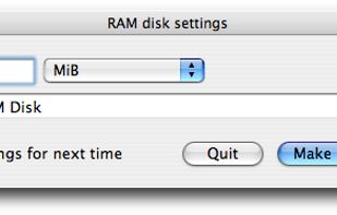 Make Ram Disk screenshot 1
