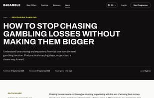 A plain-language guide with practical steps to stop chasing losses.