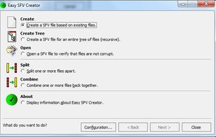 Easy SFV Creator screenshot 1