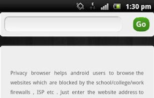 Proxy Browser screenshot 1