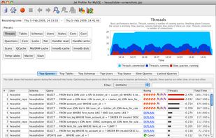 Jet Profiler for MySQL screenshot 1