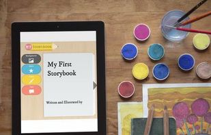 MyStorybook.com - create your own storybook on iPad, or online in your browser.