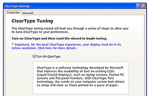 ClearType Tuner PowerToy screenshot 1