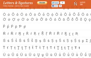 Letters and Ligatures screenshot 1