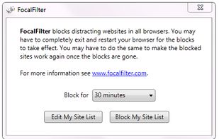 FocalFilter screenshot 1