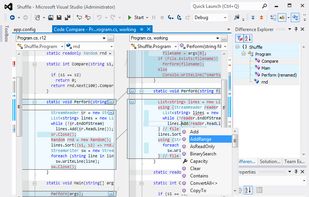 Code Compare screenshot 3