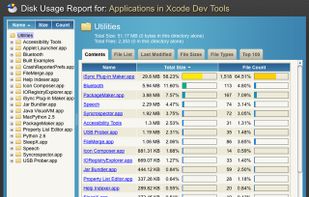 Disk Usage Reports screenshot 1