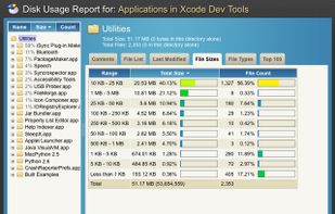 Disk Usage Reports screenshot 1