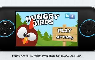 Game Console app prototype demo - keyboard events & interactive animations