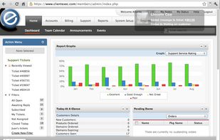 ClientExec screenshot 1
