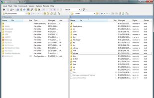 WinSCP screenshot 2