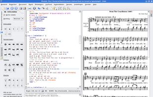 LilyPond screenshot 1