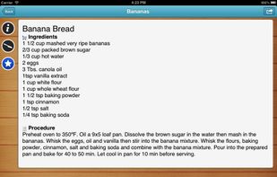 iPad Recipe