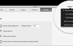 Helium Commerce Platform screenshot 1