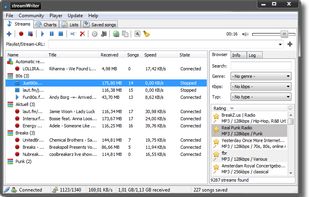 Streams with stream-browser