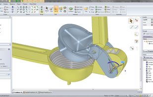 SpaceClaim Engineer's 3D mechanisms capabilities include gear and tangent placement conditions and are completely integrated with SpaceClaim's direct modeling of parts and assemblies.