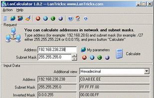 LanCalculator screenshot 1