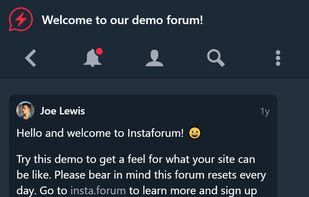 Instaforum screenshot 2