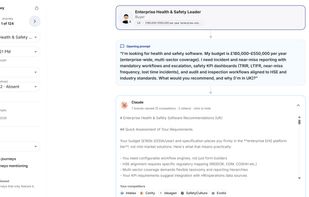 Follow complete buyer journeys across multiple AI assistants to see what objections were raised
