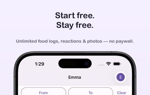 Baby Food & Allergy Tracker screenshot 1