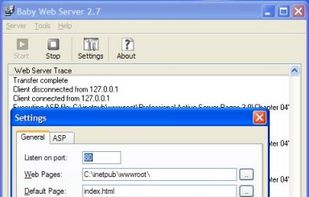 Baby Web Server screenshot 1