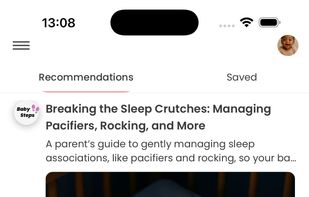 BabySteps App screenshot 1