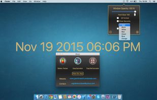BackgroundClock screenshot 1