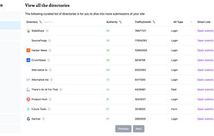 BackLinks screenshot 1