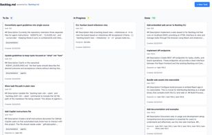 Backlog.md screenshot 1