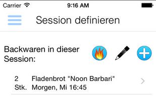 BackPlaner screenshot 1