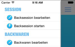 BackPlaner screenshot 1