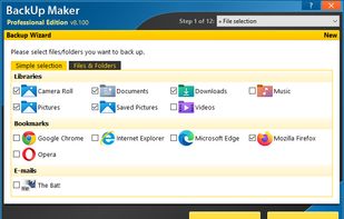Backup Maker screenshot 1