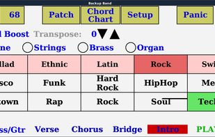 BackupBand screenshot 1