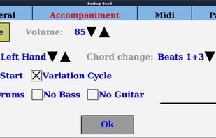 BackupBand screenshot 2
