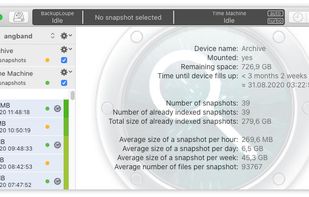 BackupLoupe screenshot 3