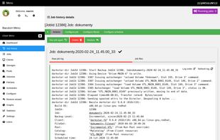 Bacula screenshot 2