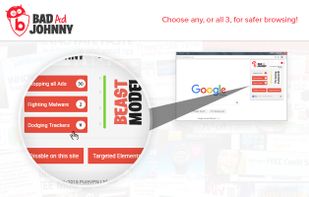 Three tools in one extension. Ad Blocking, Anti Malware and Anti Spyware. Use independently or all together for optimum security and privacy.