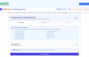 AI-Powered BOQ Generator