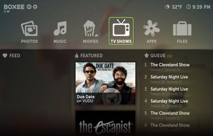 Boxee screenshot 1
