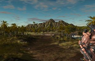 Isles of War Online showcase game powered by Visual3D Game Engine