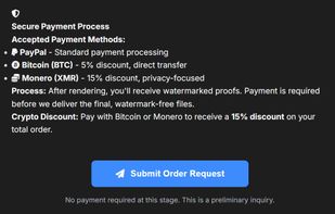 The render order submission
