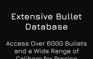 Extensive Bullet Database