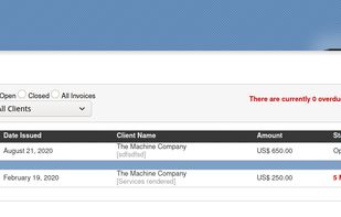 BambooINVOICE screenshot 2