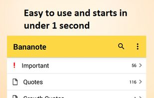Bananote screenshot 1