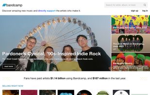 Bandcamp screenshot 1