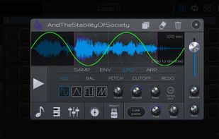Bandpass screenshot 1
