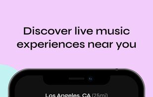 Bandsintown screenshot 1