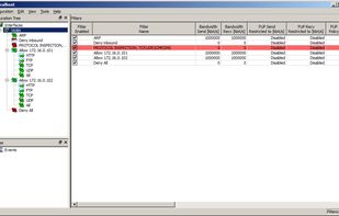 Bandwidth Management and Firewall screenshot 1